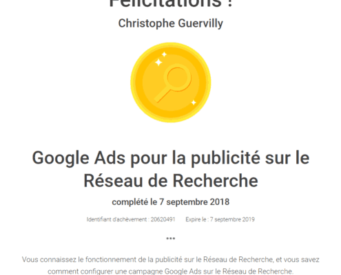 Google Ads pour la publicité de rechercher